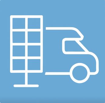 Kit solare per camper 200W